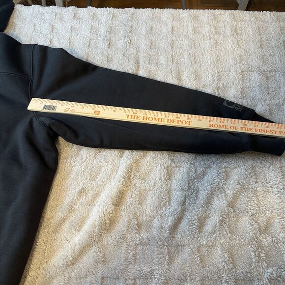 Carhartt Rain Defender Jacket Mens 2X Black Hooded Quilted Lined Full Zip Works - Picture 7 of 15